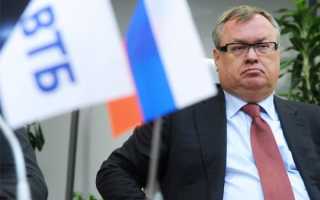 Андрей Костин о санкциях: «План «Б» и «В» у нас есть, а «Г» — пока нет»